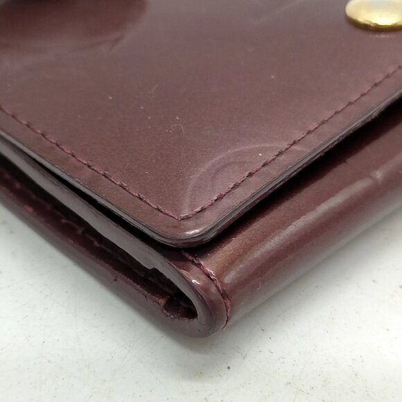 Louis Vuitton LV Card Case Bordeaux Vernis 130-082325 - Picture 4 of 9